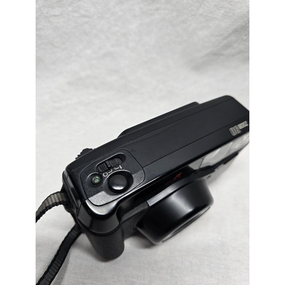 Pentax Zoom-90 Black Tele-Macro Auto Focus Point & Shoot Film Camera With Case - Picture 14 of 16